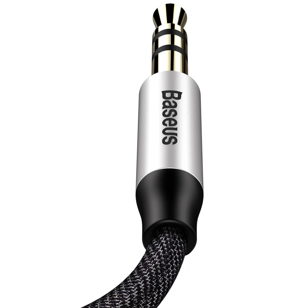 Baseus Jack 3.5 Audio Cable 3.5mm Male to Braid Gold Plated Aux for iPhone Samsung Xiaomi Car Headphone Speaker |