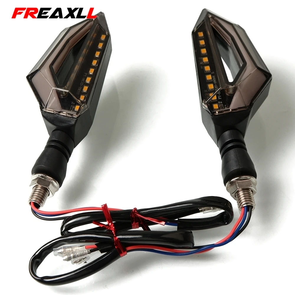 For SUZUKI Kawasaki Honda Ducati YAMAHA Benelli Motorcycle Accessories Bike Daytime LED Turn Signal Light Indicator Lamp | Автомобили и