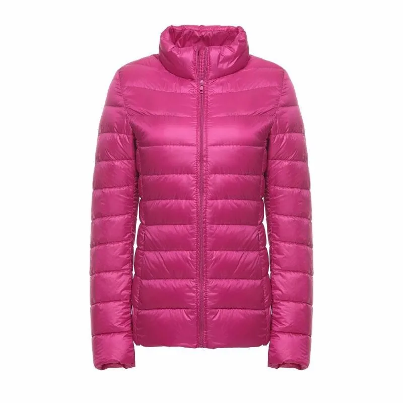 Бренд NewBang, 5xl, 6xl, 7XL, женский ультра легкий пуховик, пуховая куртка, плюс, Женское пальто, светильник, ветровка, пальто - Цвет: rose