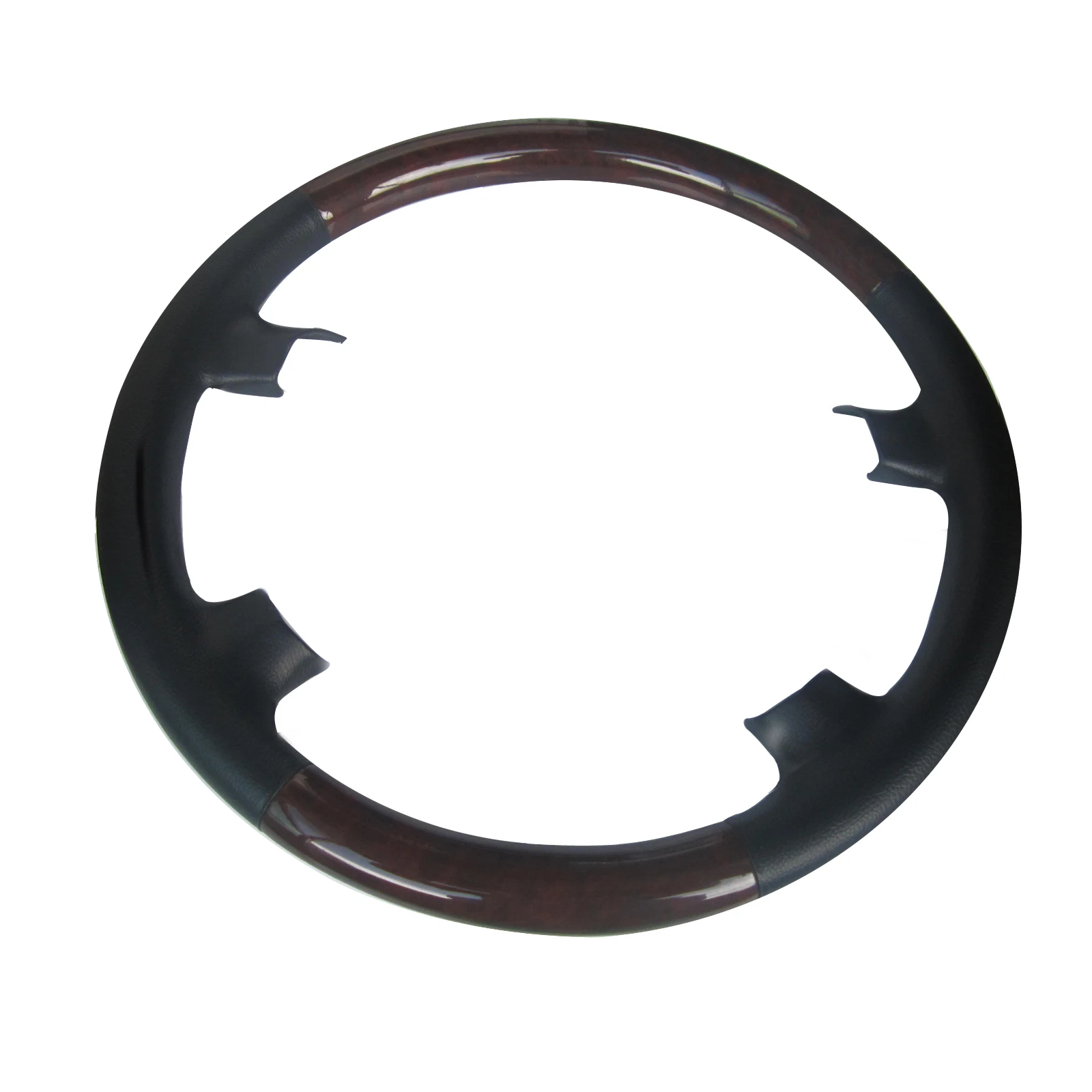 Кожаная обложка руля из коричневого дерева для BMW 1996-2001 E38 728i 730i 740i 740iL 750iL E39 520i 525i