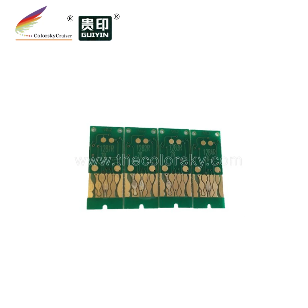 (ARC E T1281R) чип автоматического сброса ARC ink струйного картриджа для Epson T1281 T1284 T128 T 128