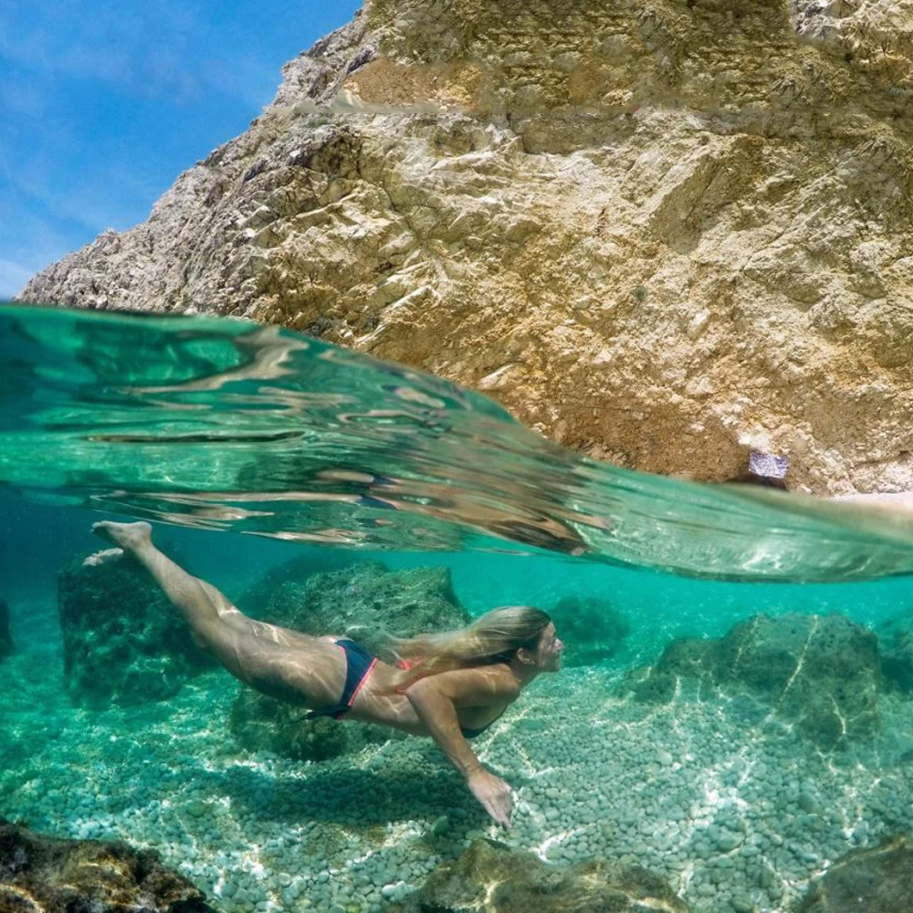 6 дюймов Дайвинг купол для GoPro Hero 5 4 действие Камера с рукояткой Водонепроницаемый