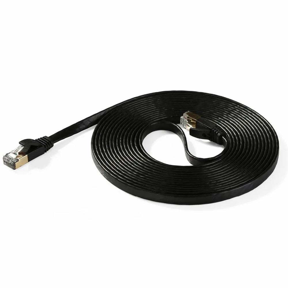 Lnyuelec Ethernet Cable Cat7 Lan UTP RJ45 Network rj45 Patch Cord 1m/2m/10m/15m/20m for Router Laptop |