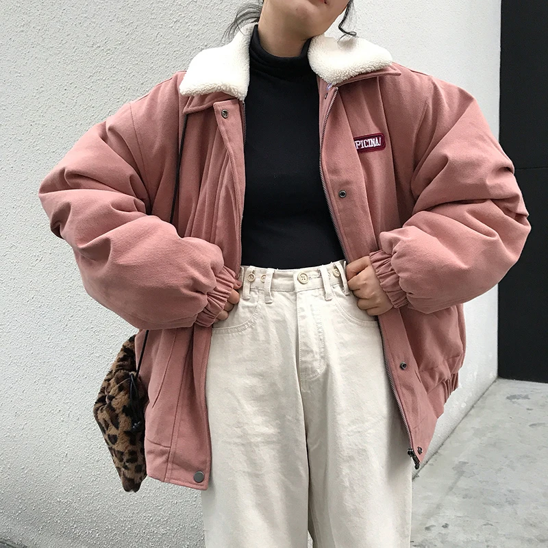 Loosen jacket winter warm Outerwear Plus Size women 2019 Harajuku military wthick coat ladies parka | Женская одежда
