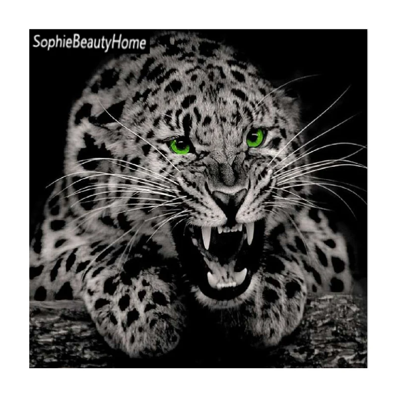 

Sophie beauty home new 5D diamond painting cross stitch lion needlework diamond embroidery flowers full diamond decoration cryst