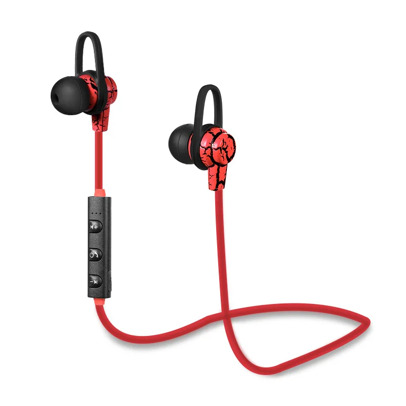 Новый мини трещины Bluetooth наушники спортивные Беспроводной гарнитура музыке