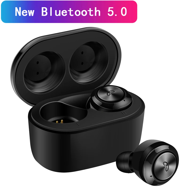 Новинка Bluetooth V5.0 TWS наушники настоящие беспроводные Blutooth стерео