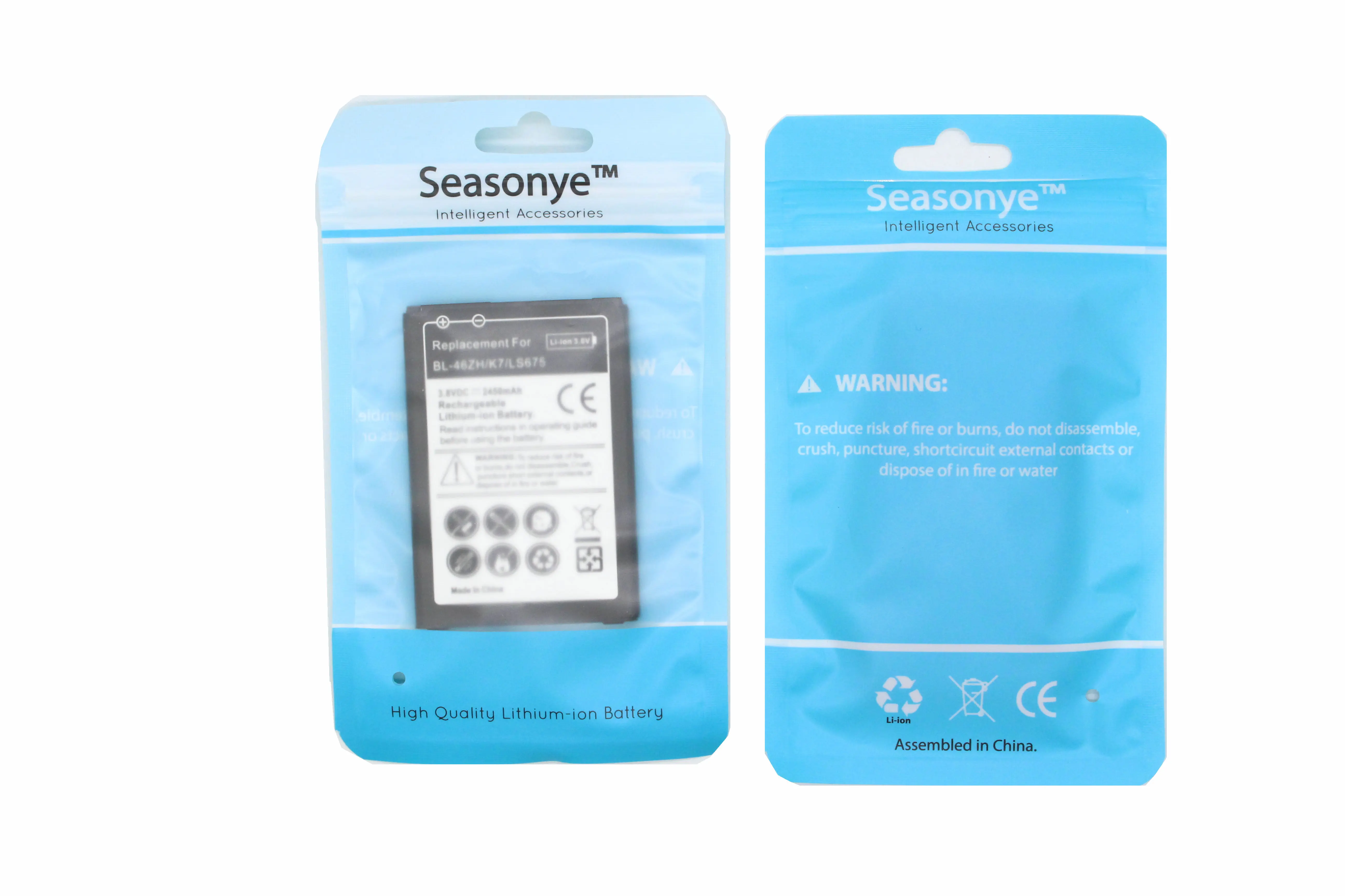 Seasonye 2450mAh BL 46ZH / BL46ZH Замена литий ионной батареи для LG K7 LS675 TRIBUTE 5 MS330 X210 + код