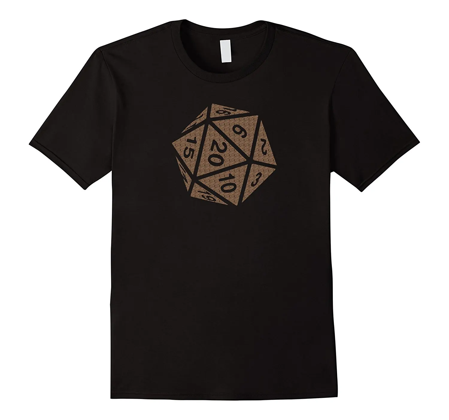 D20 кости RPG ФУТБОЛКА | узор Дизайн Мужская одежда