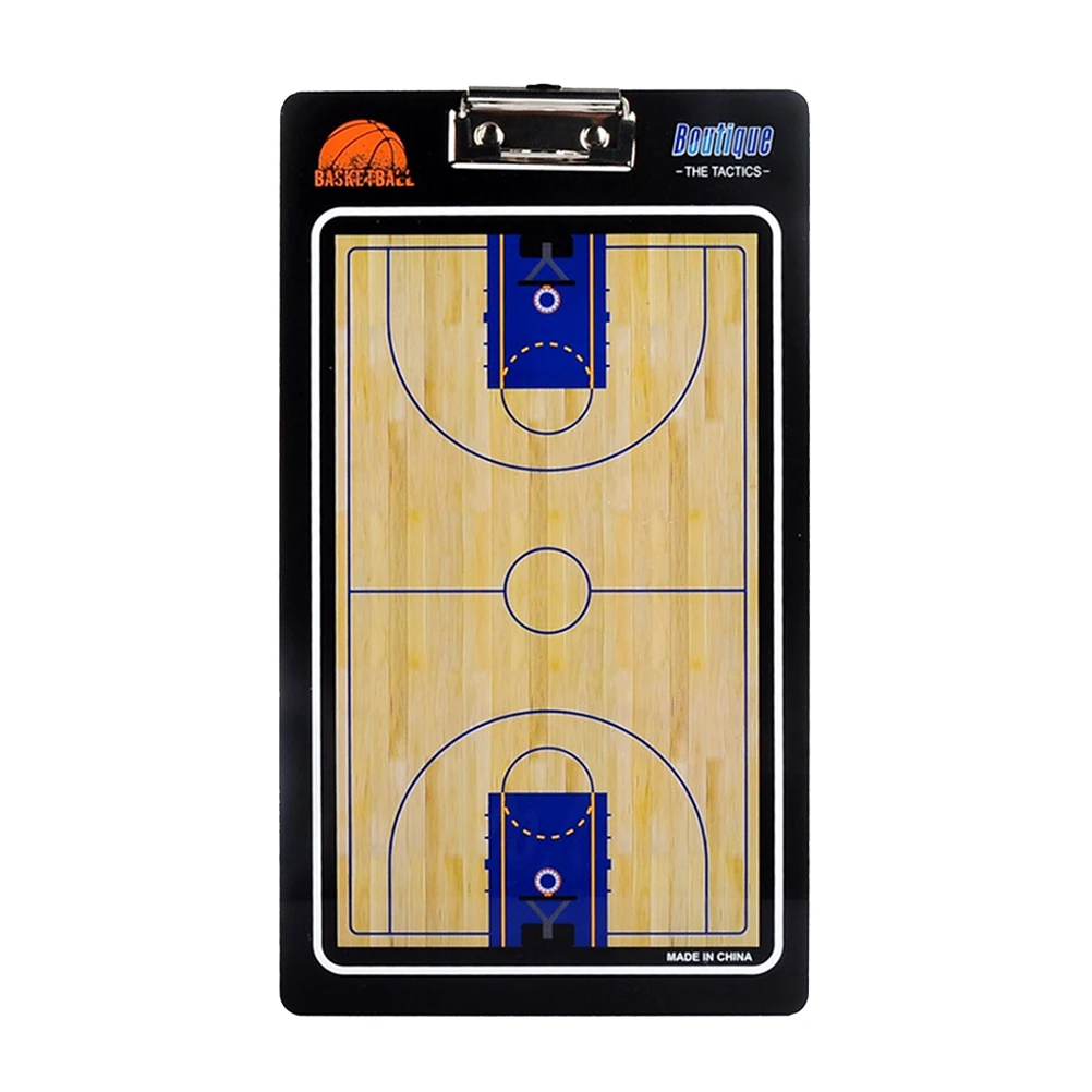 Многоразовая Двусторонняя тактическая баскетбольная доска для