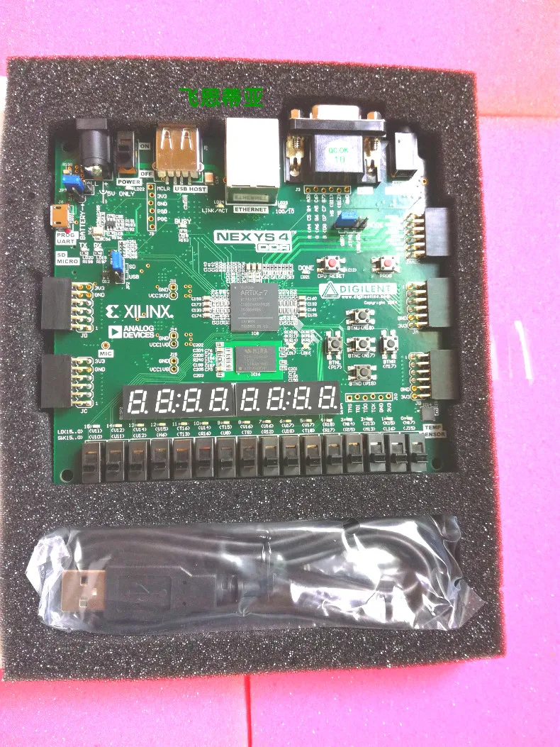 

Для точечного 410-292 макетная плата Nexys4 DDR Artix-7 FPGA SC7A100T-1CSG324C-