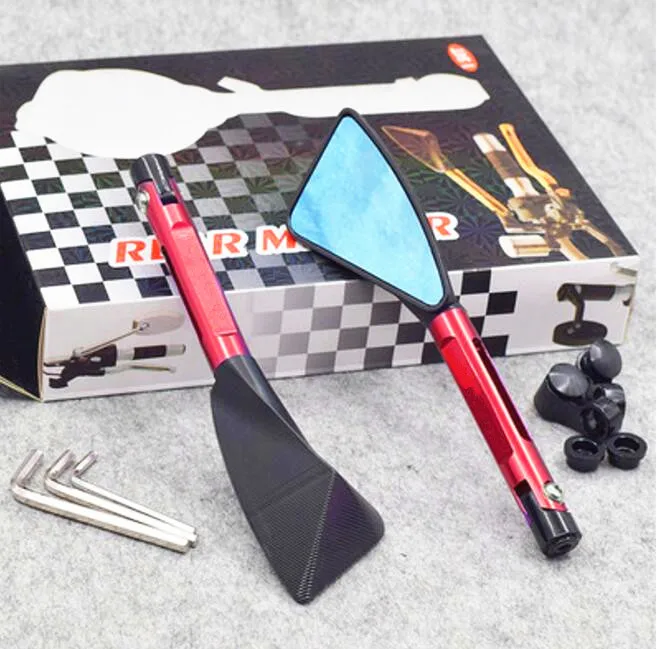 Высшее качество полное алюминиевое синее стекло универсальное боковое зеркало 8