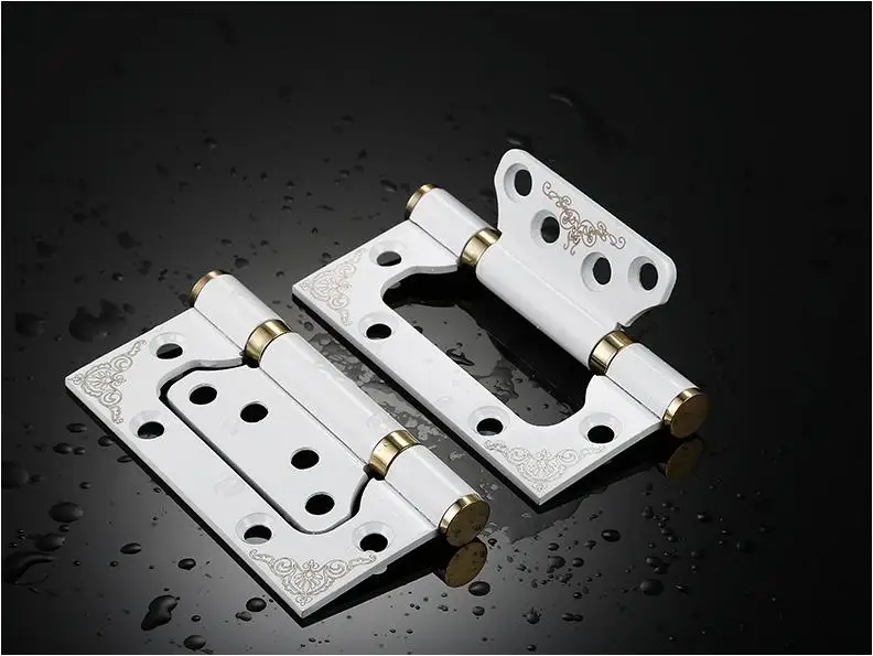 Дверные петли из нержавеющей стали цвета слоновой кости подшипник для мебели
