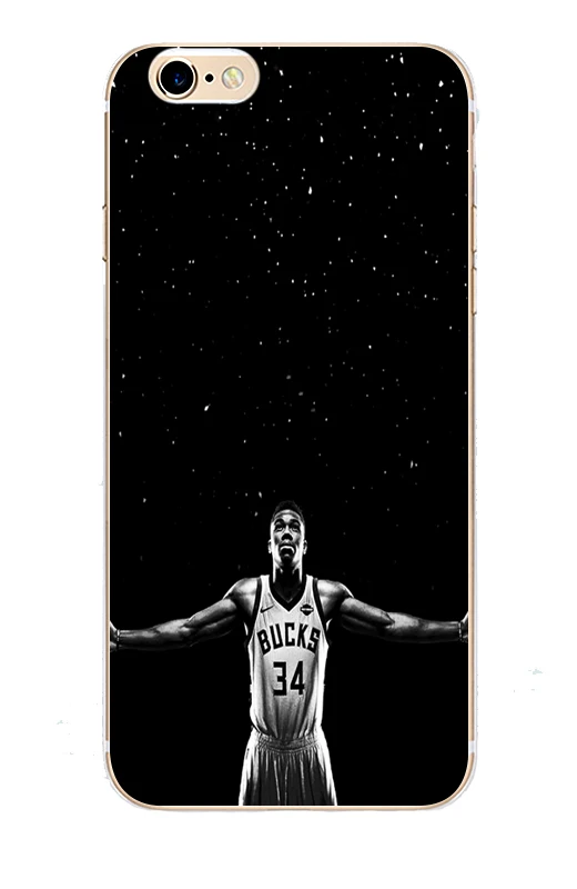 563 Giannis Antetokounmpo Алфавит Модный чехол для телефона, твердый прозрачный чехол для iphone 11Pro MAX 6 6s 7 8plus 5 4 X XS XR XSMax - Цвет: 563
