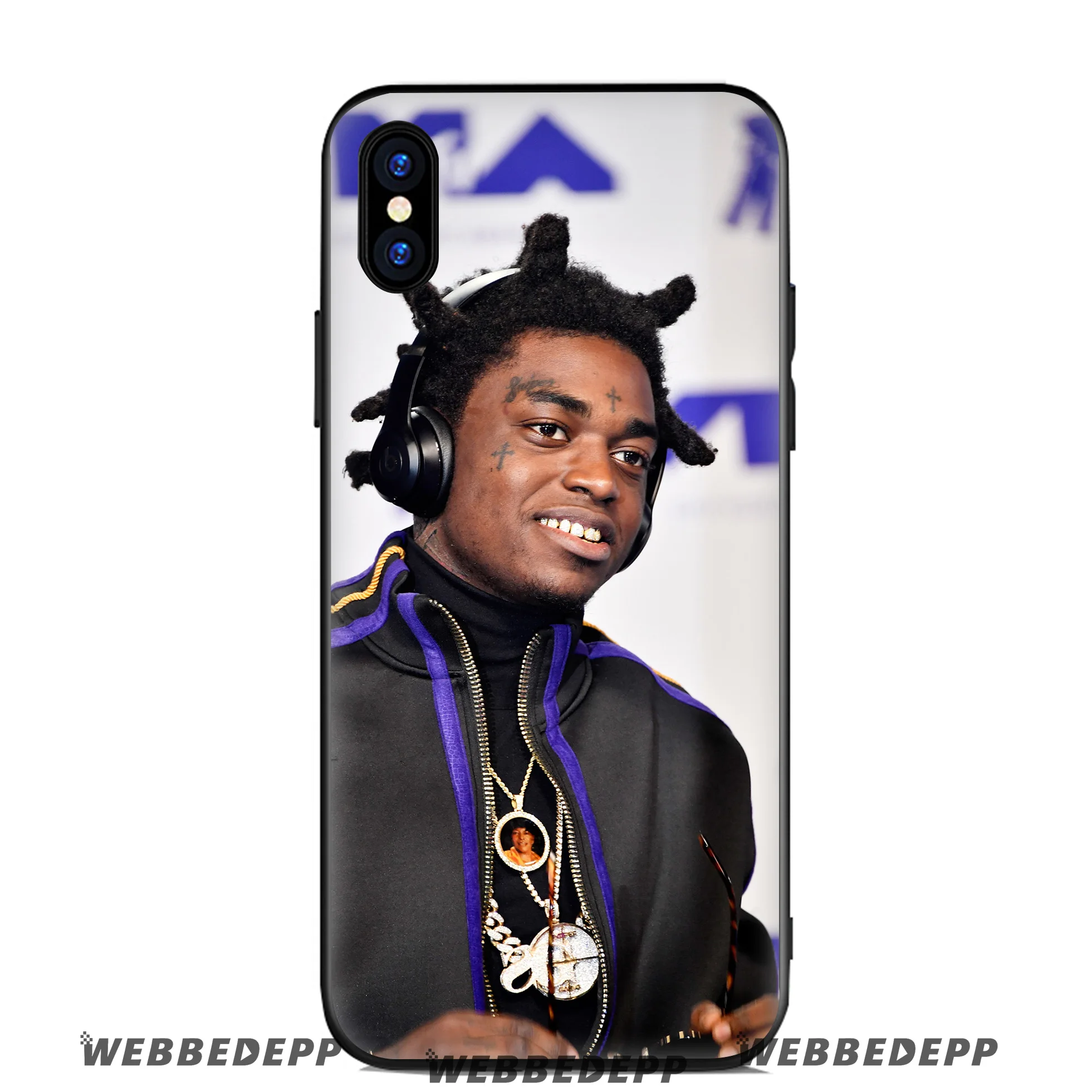 WEBBEDEPP Kodak черный рэп Мягкий силиконовый чехол для Apple iPhone 11 Pro Xr Xs Max X или 10 8 7 6 6S Plus 5