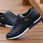 Мужские уличные дышащие кроссовки из искусственной кожи, деловая повседневная обувь для мужчин, модные лоферы, прогулочная обувь, Tenis Feminino, 2019