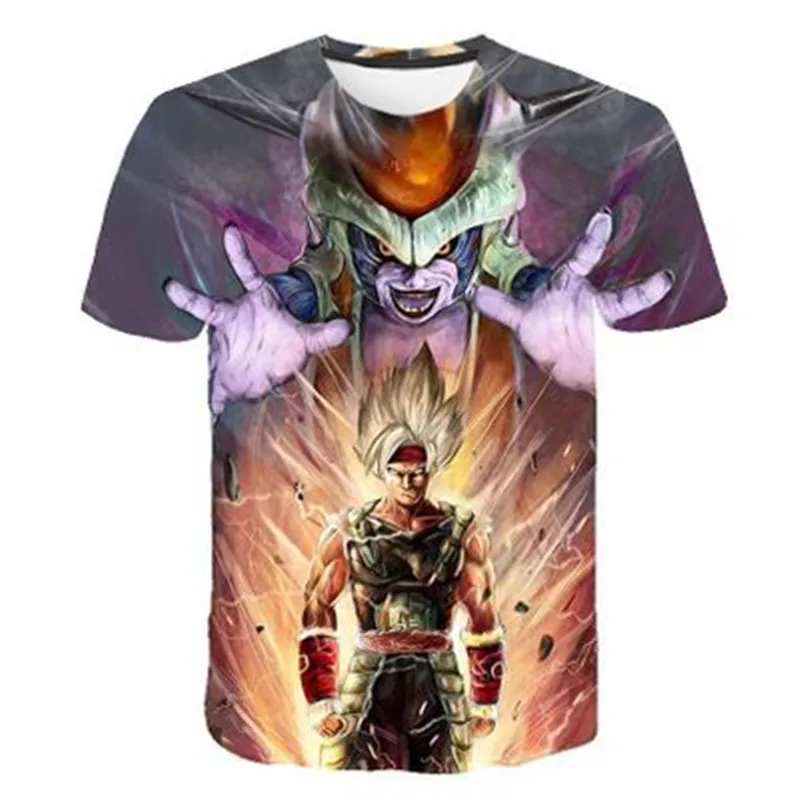TS3216 Новинка года, Детская футболка с 3d принтом Dragon Ball DBZ Bulma Super Saiyan vegeta футболка с японским аниме летняя модная детская футболка - Цвет: TS3216
