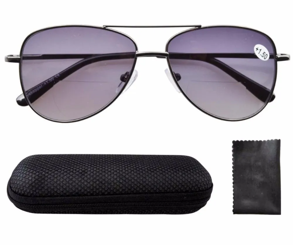R1502 пружинные петли Eyekepper поликарбонатные линзы двухфокусные солнцезащитные очки для чтения+ 1,0/1,5/2,0/2,5/3,0/3,5