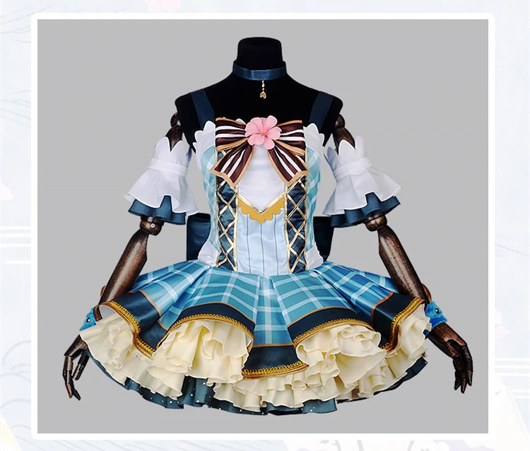 Love Live! Цветочный букет Eli Ayase Пробуждение платье косплей костюм все размеры
