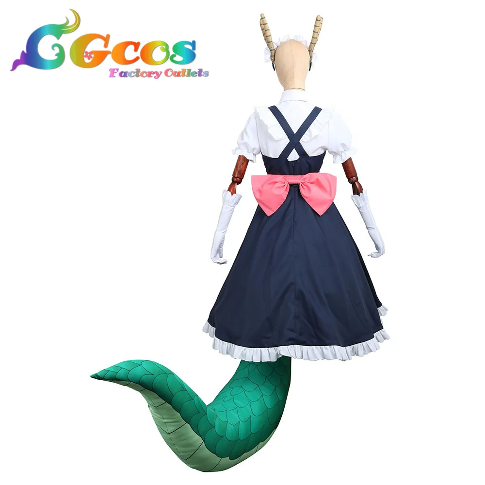 Бесплатная доставка карнавальный костюм мисс Кобаяши дракон платье Тору