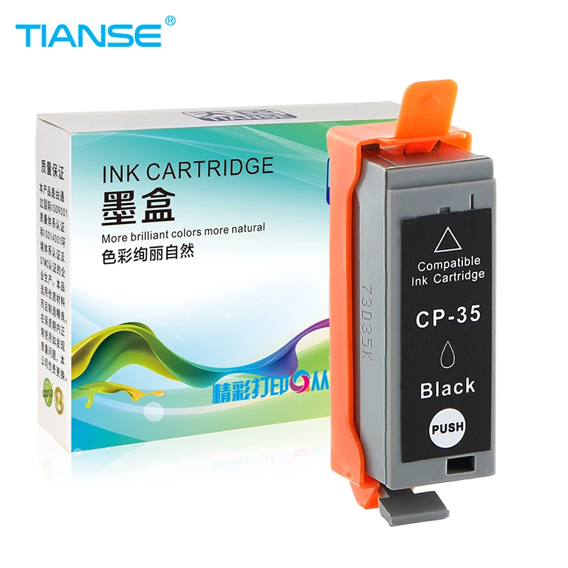 TIANSE 1 комплект совместимый чернильный картридж PGI 35 CLI 36 pgi35 cli36 для Canon PIXMA IP100 IP110