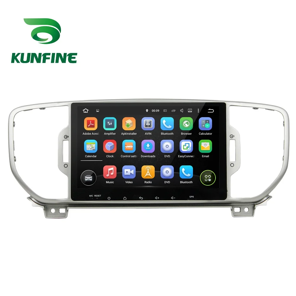 9 ''четырехъядерный 1024*600 Android 5 1 автомобильный DVD GPS навигационный плеер Deckless