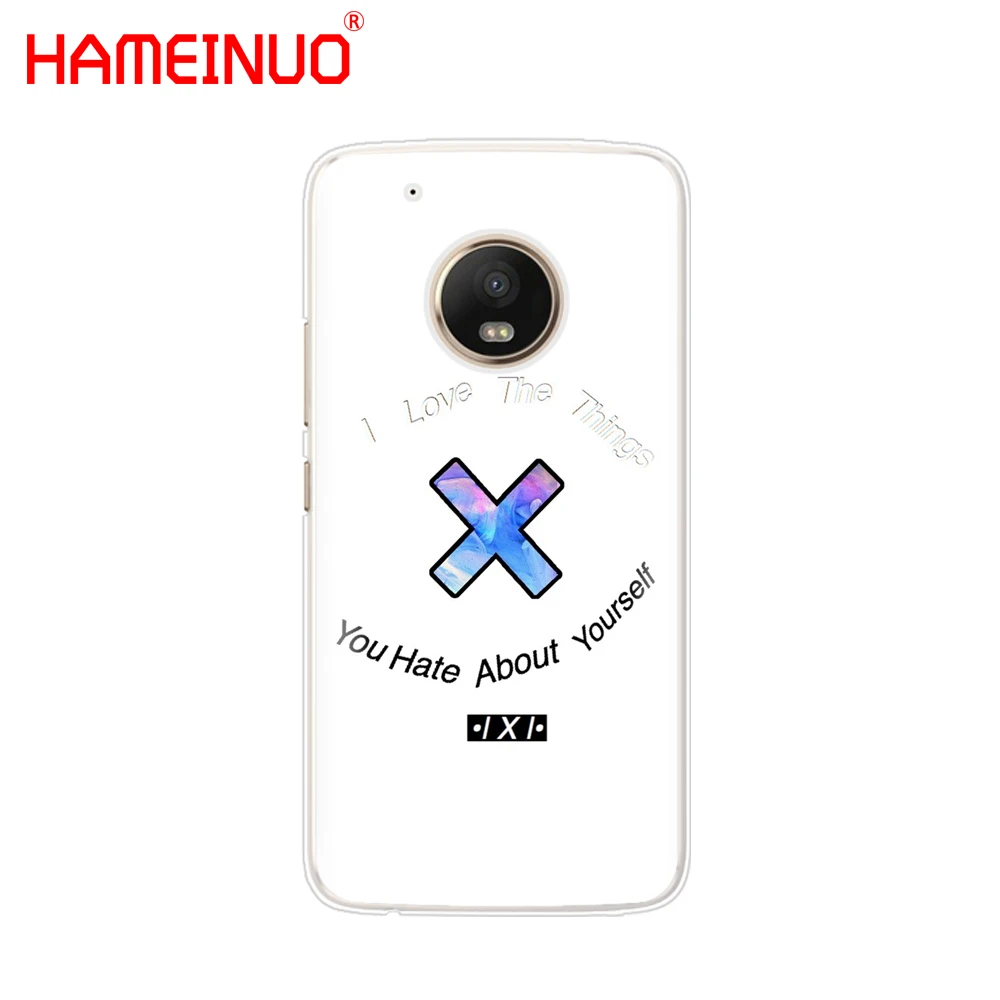 HAMEINUO brendon урие Panic At The Disco чехол для телефона Motorola Moto X4 E4 C G6 G5 G5S G4 Z2 Z3 PLAY PLUS|Бамперы| |