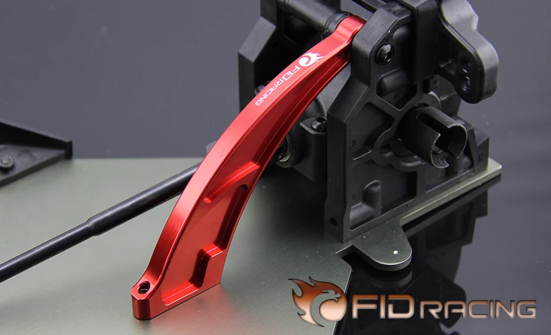 FID Racing алюминиевая задняя Скоба для шасси Losi dbxl Desert Buggy XL|braces color|chassis blackbrace rod |