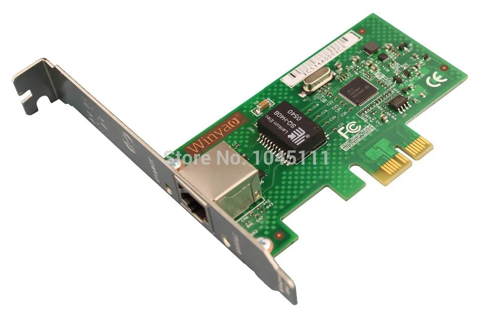 Winyao WYI210T1 PCI E X1 сервер Gigabit Ethernet сетевой адаптер карта NIC IntelI210T1 чипсет ESXI5.5