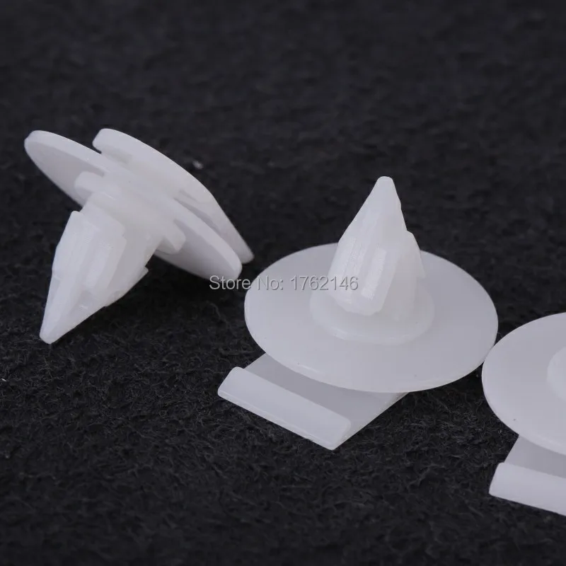 500 шт./лот Белая нейлоновая 07137073915 для BMW MINI Cooper R50 R52 R53 R55 R56 R57 R58 R59|Клипсы и зажимы