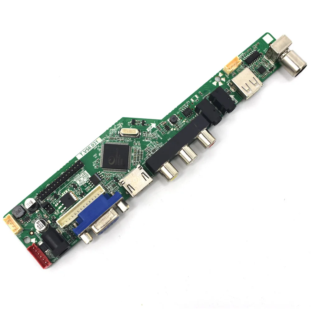 Lusya HDMI VGA AV USB аудио ЖК-плата контроллера для 14 15,6 дюймов B140XW01 B156XW02 LP156WH2 B156XW04 B156XTN02.1 1366x768 C1-006
