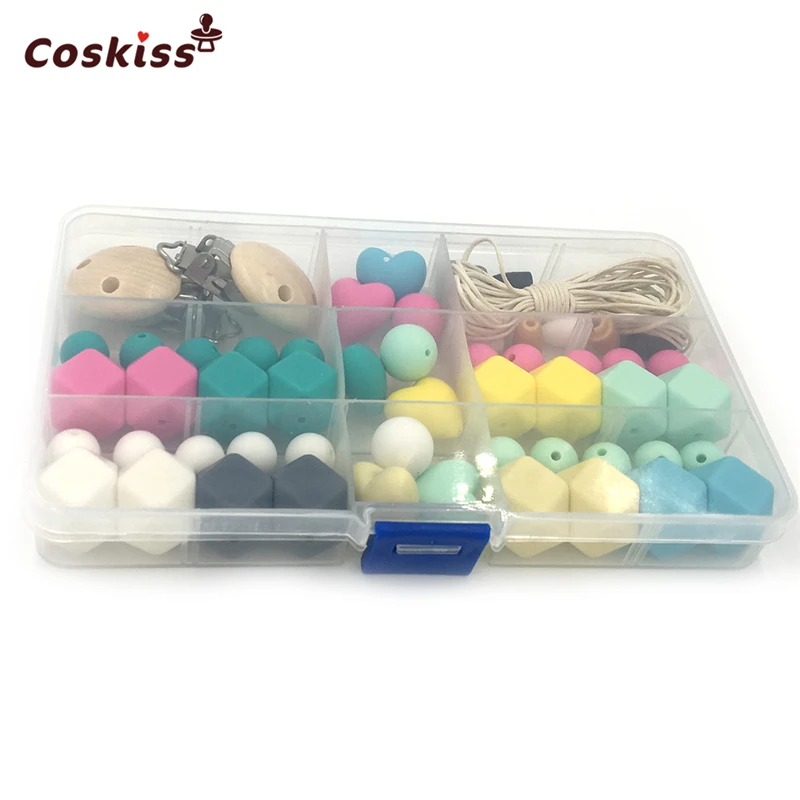 Детские игрушки для прорезывания зубов Силиконовый Набор геометрический