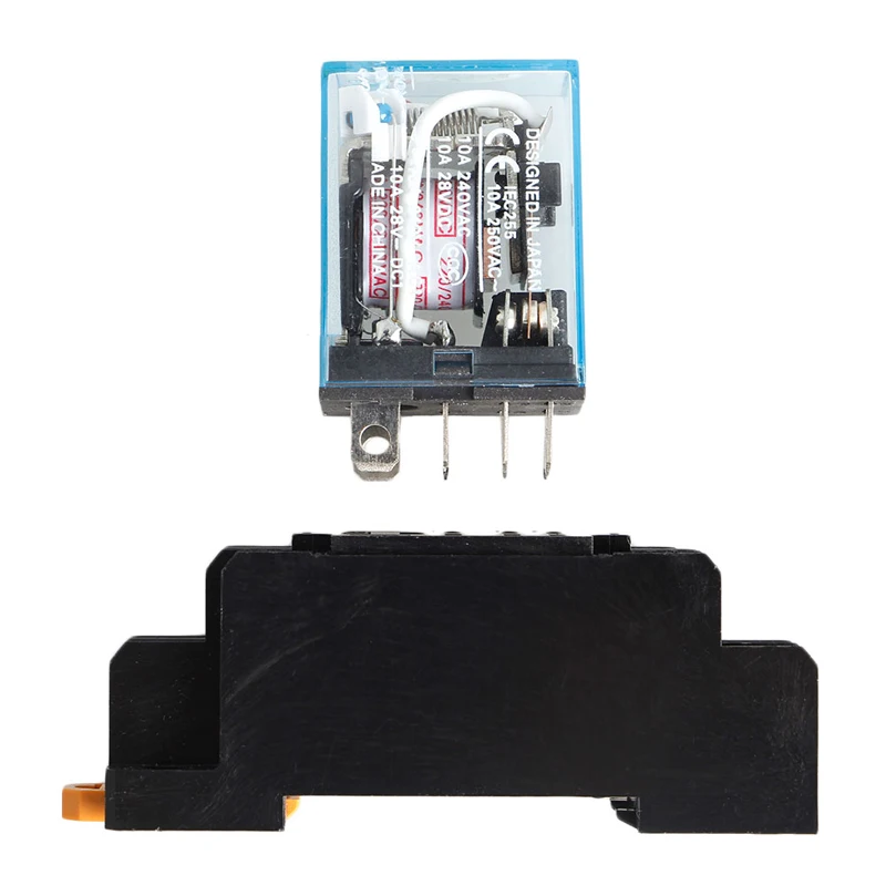 1 шт. реле мощности в виде катушки 220 10 а DPDT LY2NJ HH62P с цоколь|coil power relay|power relayrelay dpdt |