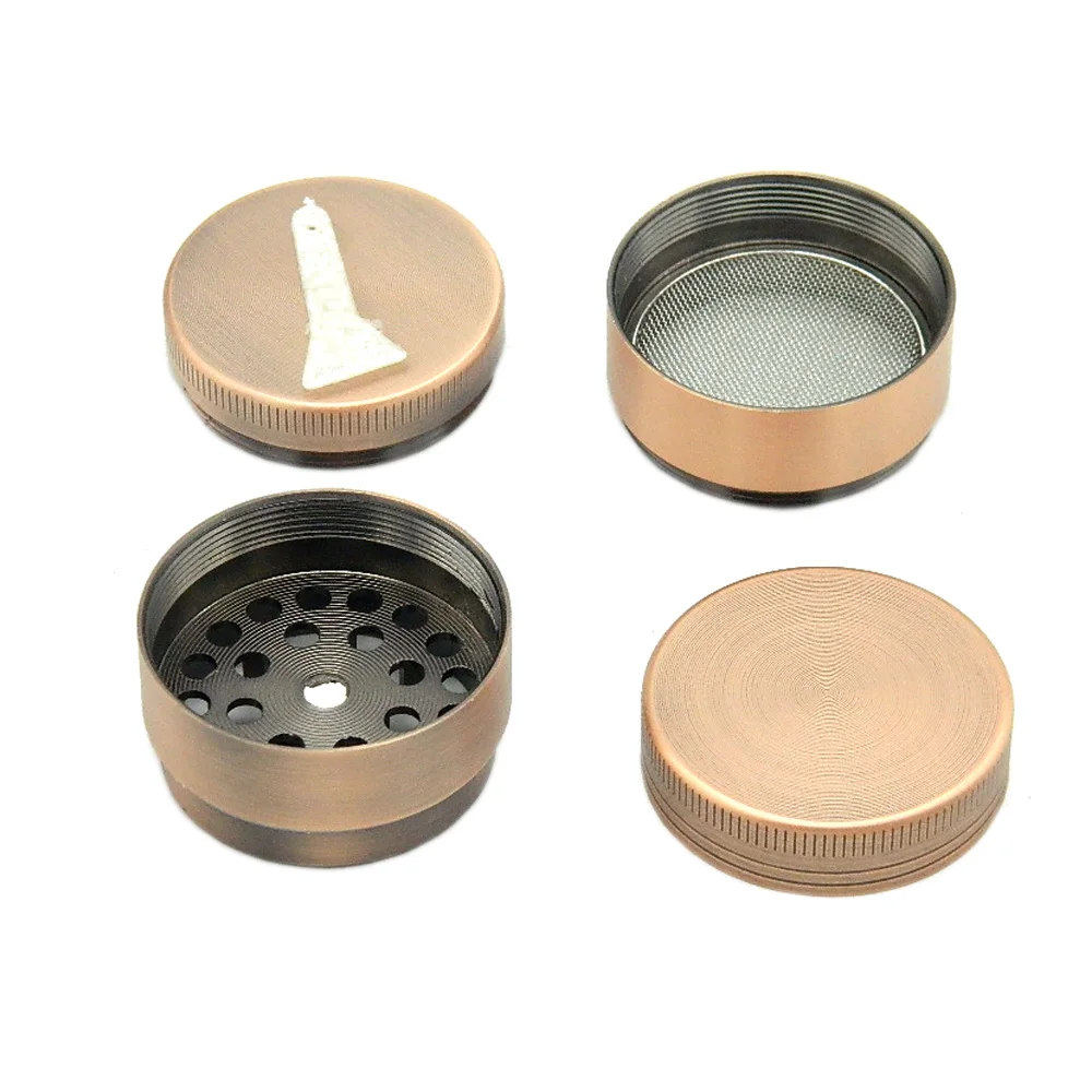 Новинка бронзовые цвета 4 слойная травяная шлифовальная машинка аксессуары для