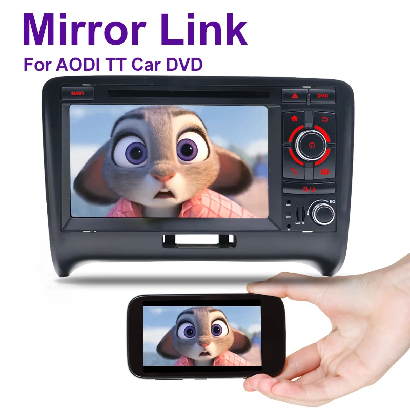 Восьмиядерный " 1024*600 2Din Android 9,0 радио gps для Audi TT MK2 8J 2006 2007 2008 2009 2010 2011 2012 автомобильный dvd-плеер gps радио