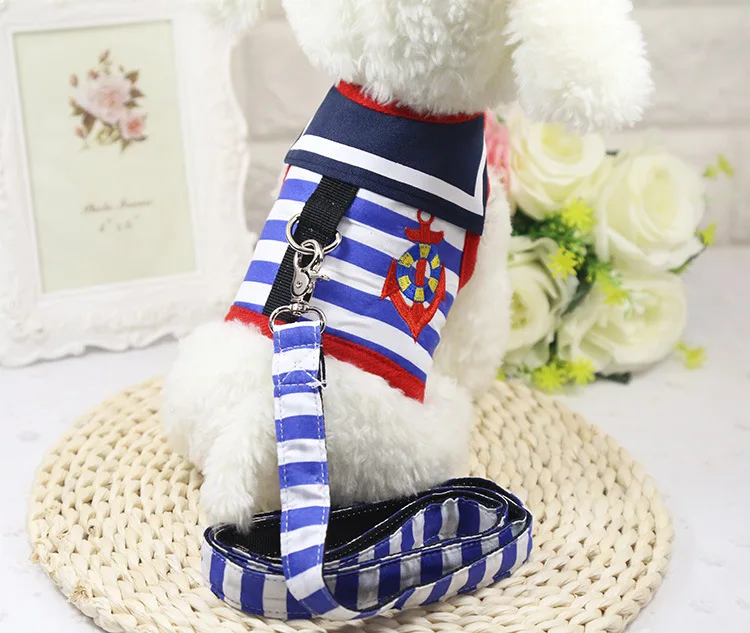 Little dog traction rope pet with Teddy VIP small and medium sized chain chest strap supplies | Дом и сад