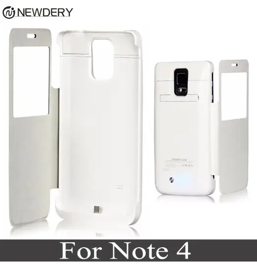 Note 4 NEWDERY для samsung S5 S6 S7 edge S8 Plus чехол питания внешний аккумулятор зарядное устройство чехол Galaxy Note 5 4 запасное зарядное устройство - Цвет: Note 4