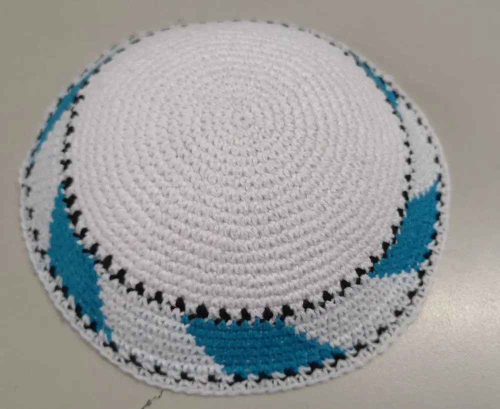 Высокое качество ручной вязки YARMULKE KIPPAH