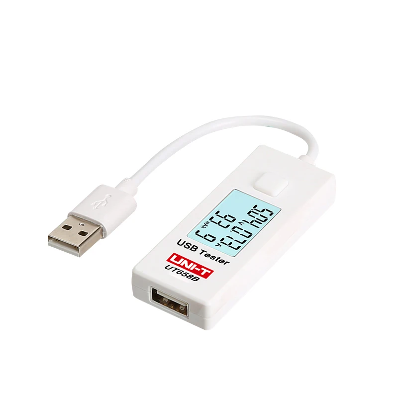 UNI-T UT658B UT658 USB тестер напряжения для телефона компьютера зарядки измерения тока