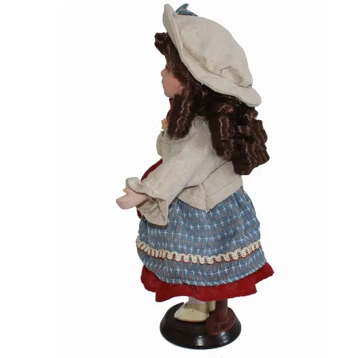 

30cm lady rural Field Village porcelain Leisur girl doll European ceramic doll style home decoration Christmas gifts