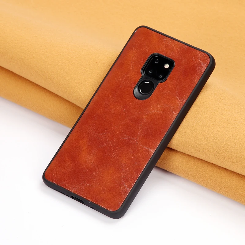Чехол для телефона Huawei Mate 9 10 20 lite P10 P20 Pro мягкий чехол из вощеной кожи huawei Honor 8 8X Nova