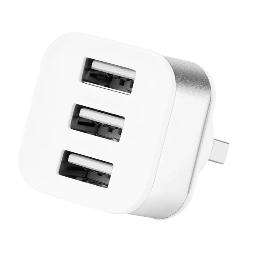 Новые 3 порты и разъёмы USB 2,0 Поворот концентратор Splitter адаптер для настольных ПК тетрадь расширения Прямая 1108