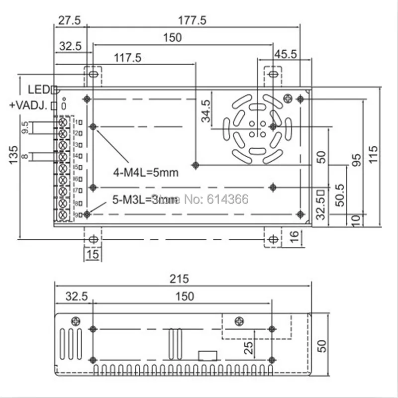1PCS13. 5V 29A 400W импульсный источник Питание 13,8 V Мощность драйвер для камеры видеонаблюдения Светодиодные ленты AC-DC 100-240V DC13.5V