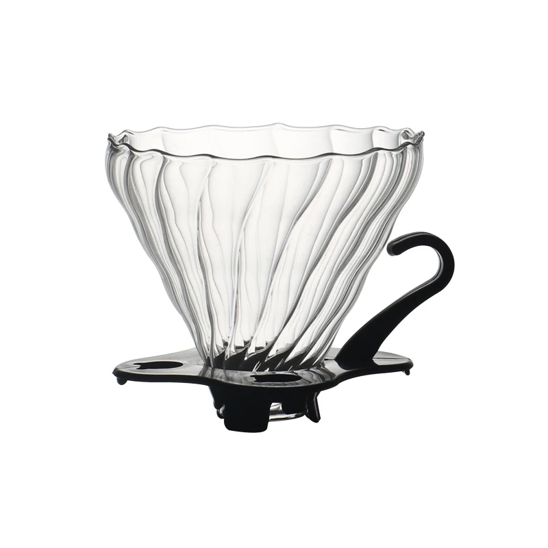 Термостойкая Кофеварка Pour over из боросиликатного стекла Перколятор для кофе