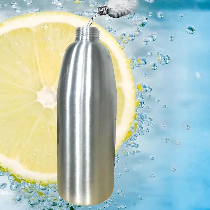 Лидер продаж Барные инструменты 1000 мл Алюминий co2 Сода сифон сода для CO2 Soda Зарядное устройство