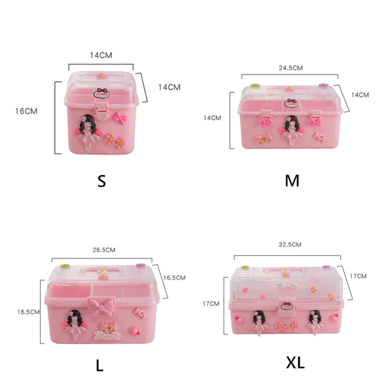 Милый мультяшный медицинский набор пластиковый контейнер органайзер для