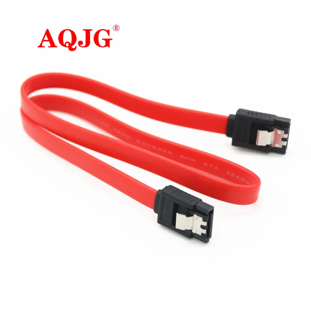 Прямой прямоугольный 6 Гбит/с 30 см 50 SATA 3 0 кабель III плоский для передачи данных
