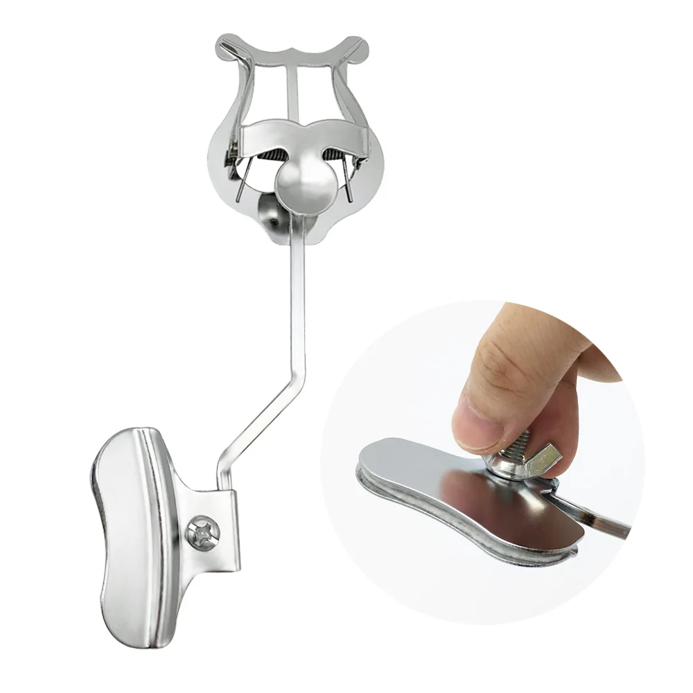 Карманный держатель для трубы с клипсой из нержавеющей стали никелированным