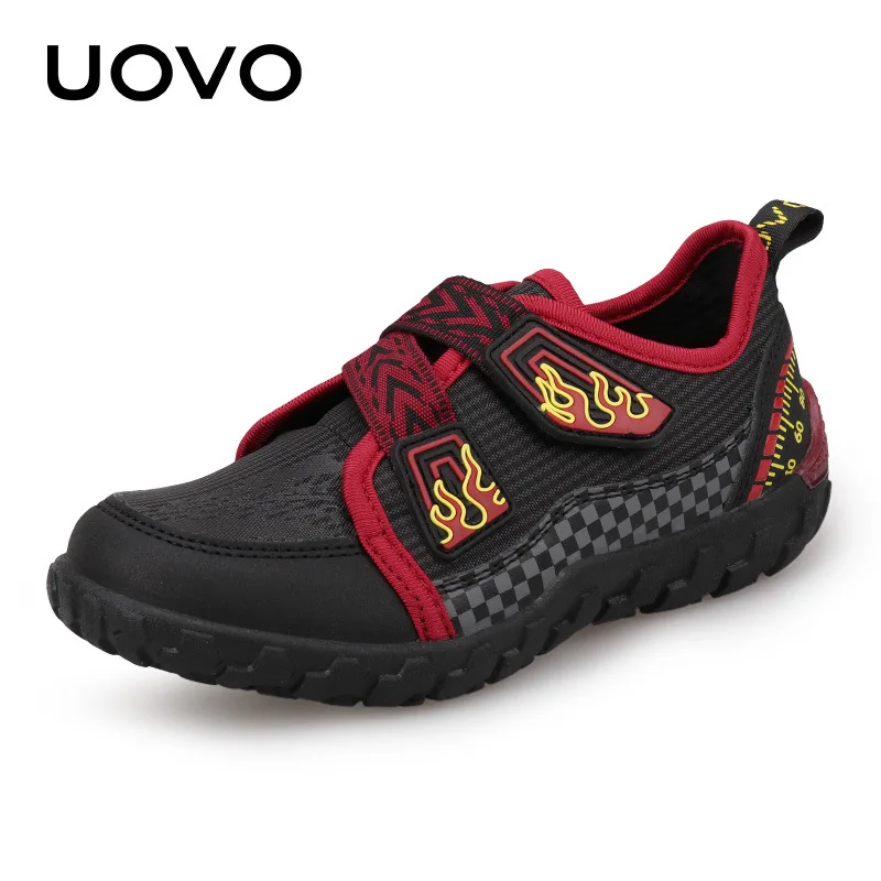 Новая спортивная обувь для мальчиков и девочек UOVO 2018 детская дышащая прочные