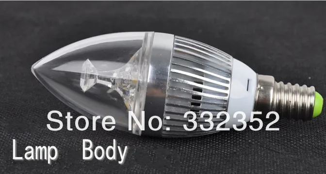 Фото FREE Shipping 30XE14 3x3W 9W Dimmable AC85~265V LED Candel Light bulb lamp spotlight Лампы и освещение FREE Shipping 30XE14 3x3W 9W Dimmable AC85~265V LED Candel Light bulb lamp spotlight Лампы и освещение